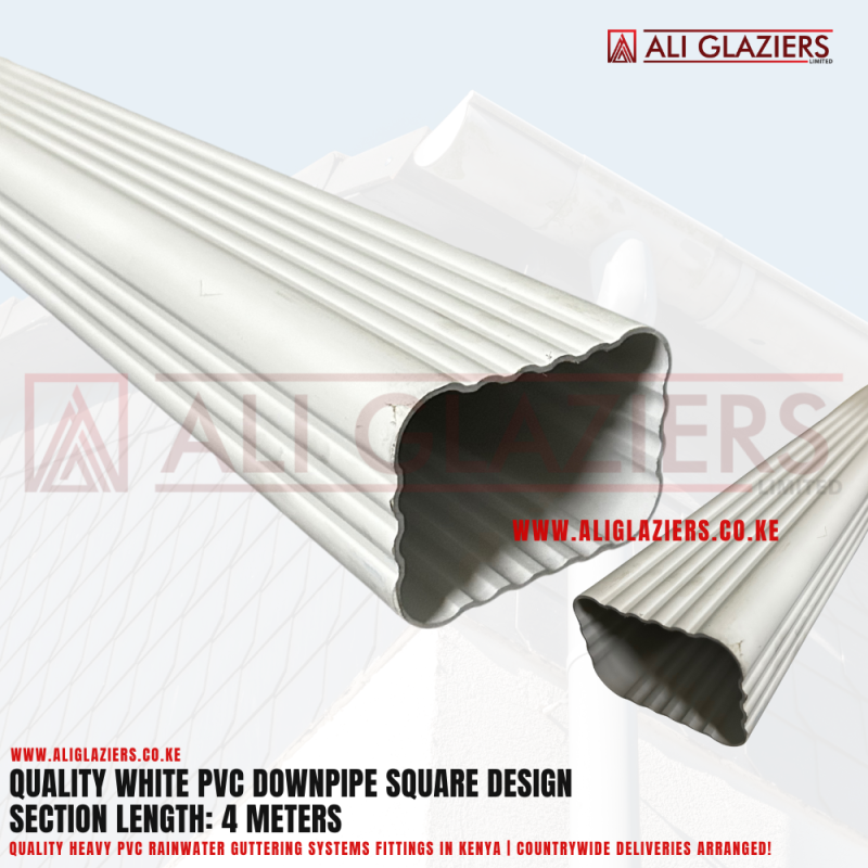 Downpipes in Kenya: Sizes, Spacing & Wall Fixing | Ali Glaziers Roofing