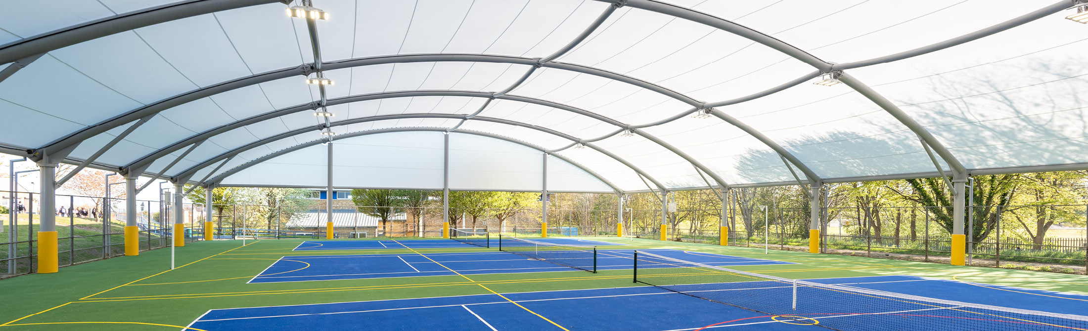 School Sports Hall Canopy